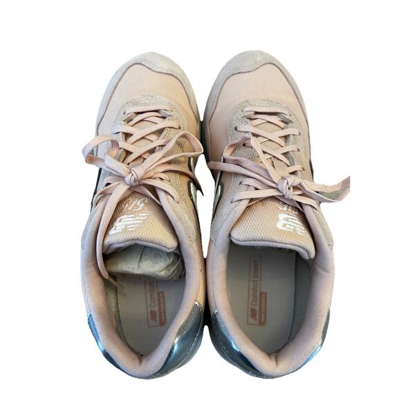 New Balance 515 Women's Pink Silver Low Top Sneaker Athletic Shoes size 9.5 - Picture 3 of 10
